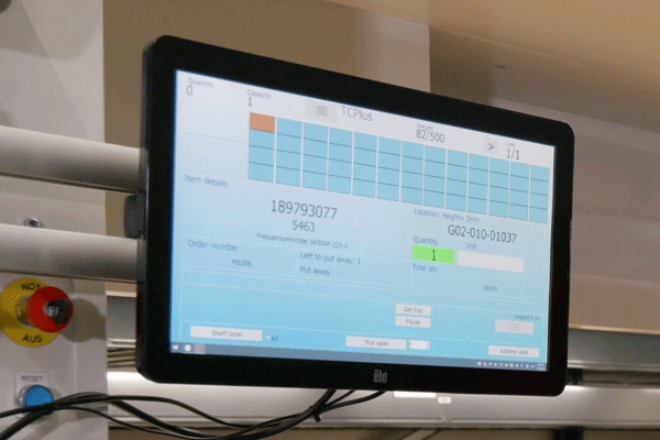 Logiciel de gestion d’entrepôt pour le stockage de petits articles