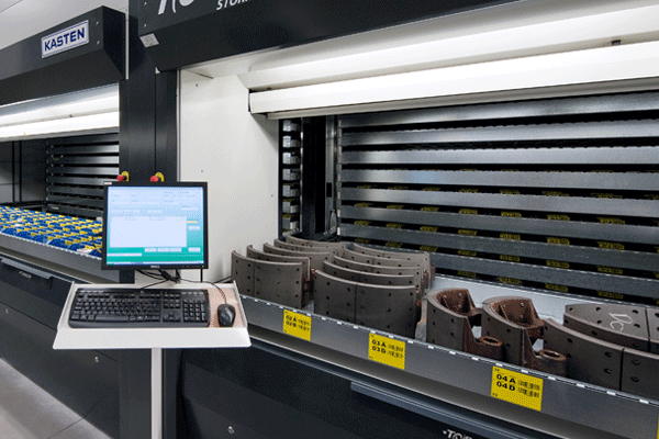 Machines de stockage verticales