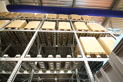 Galvanised Pallet Racking. Push back racks. Galvanised Pallet Racking. Push back racks.