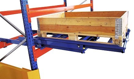 Pull Out Unit - bevestigd op liggers