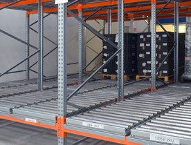 Dexion Pallet Doorrolstellingen